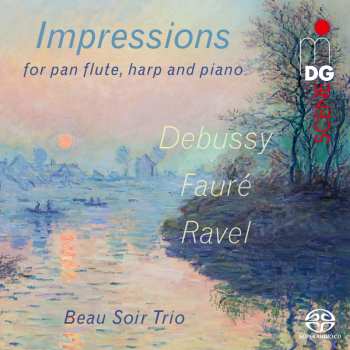 CD Beau Soir Trio: Impressions For Pan Flute, Harp And Piano