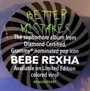 LP Bebe Rexha: Better Mistakes LTD | CLR