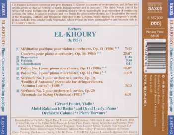 CD Pierre Dervaux: Piano Concerto, Poems For Piano And Orchestra, Méditation Poétique For Violin And Orchestra