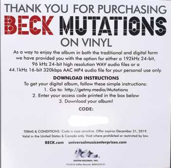 LP/SP Beck: Mutations