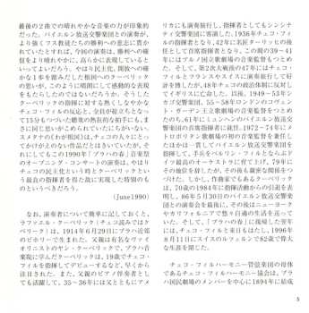 CD The Czech Philharmonic Orchestra: Cycle Of Symphonic Poems / My Country