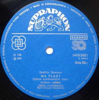 2LP The Czech Philharmonic Orchestra: Má Vlast