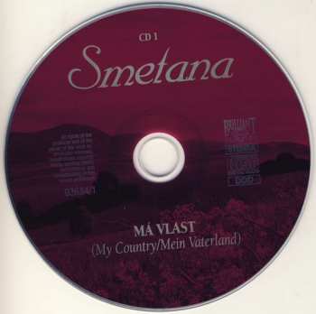 3CD Bedřich Smetana: Ma Vlast (Complete Orchestral Works)