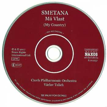CD The Czech Philharmonic Orchestra: Má Vlast (My Country)
