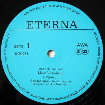 2LP Václav Neumann: Mein Vaterland