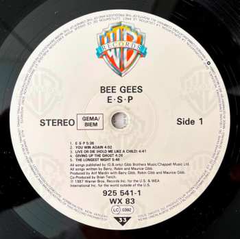 LP Bee Gees: E∙S∙P