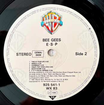 LP Bee Gees: E∙S∙P