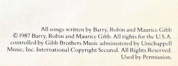 LP Bee Gees: E∙S∙P