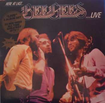2LP Bee Gees: Here At Last...Live