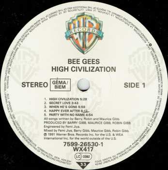 LP Bee Gees: High Civilization