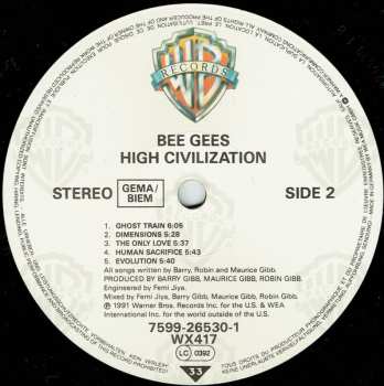 LP Bee Gees: High Civilization
