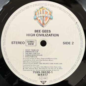 LP Bee Gees: High Civilization