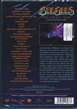 DVD Bee Gees: One For All Tour (Live In Australia 1989)
