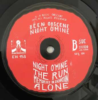 LP Been Obscene: Night O'Mine