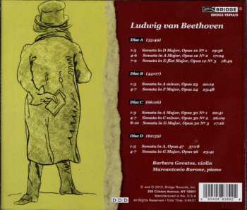4CD Ludwig van Beethoven: The Violin Sonatas