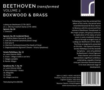 CD Ludwig van Beethoven: Beethoven Transformed Volume 2