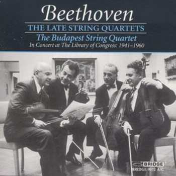 3CD/Doos Ludwig van Beethoven: The Late String Quartets (In Concert At The Library Of Congress: 1941-1960)