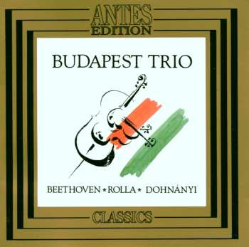 Album Beethoven / Budapest Trio: Budapest Trio Plays Rolla Beethoven