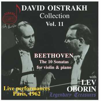 Album Ludwig van Beethoven: Collection Vol.11 :The 10 Sonatas For Violin And Piano . Live Performances Paris, 1962