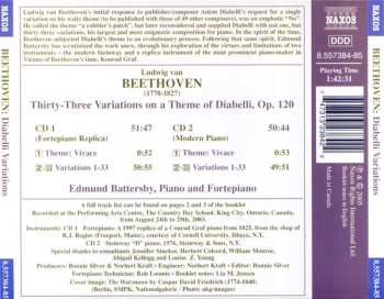 2CD Ludwig van Beethoven: Diabelli Variations