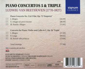 CD Ludwig van Beethoven: Concerto 5 & Triple Concerto