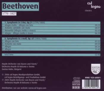 CD Ludwig van Beethoven: 1./5. Symphonie