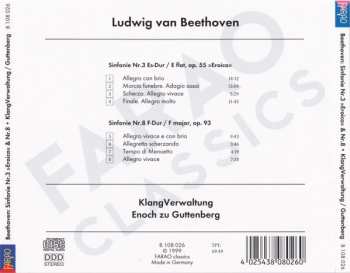 CD Ludwig van Beethoven: Sinfonie Nr.3 »Eroica« & Nr.8