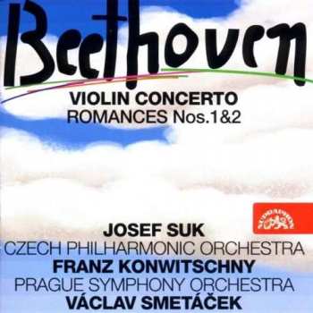 Album The Czech Philharmonic Orchestra: Violin Concerto / Romances Nos. 1 & 2