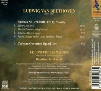 SACD Ludwig van Beethoven: Sinfonia “Eroica“ / Coriolan Ouverture 