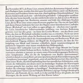 CD Robert Schumann: Beethoven / Liszt: Symphonie Nr. 7 - Schumann: Exercices