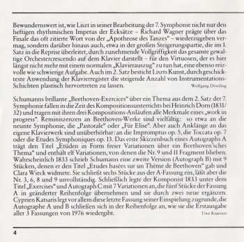 CD Robert Schumann: Beethoven / Liszt: Symphonie Nr. 7 - Schumann: Exercices