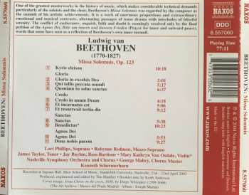 CD Ludwig van Beethoven: Missa Solemnis