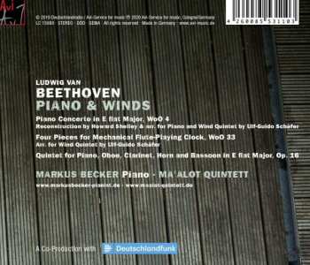 CD Ludwig van Beethoven: Piano & Winds DIGI