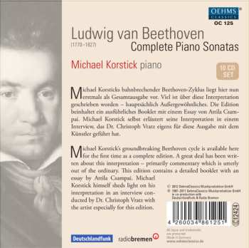 10CD/Doos Ludwig van Beethoven: Complete Piano Sonatas