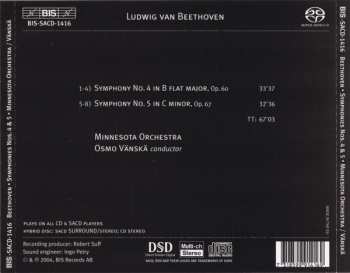 SACD Ludwig van Beethoven: Symphonies Nos. 4 & 5
