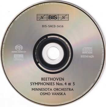 SACD Ludwig van Beethoven: Symphonies Nos. 4 & 5