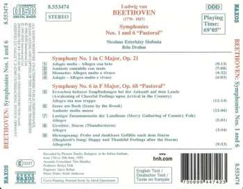 CD Ludwig van Beethoven: Symphonies Nos. 1 And 6 "Pastoral"