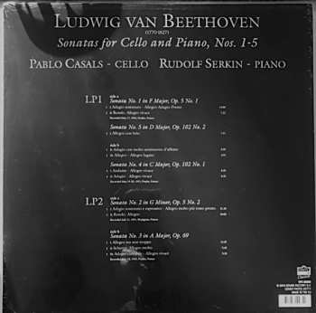 2LP Ludwig van Beethoven: The Complete Cello Sonatas