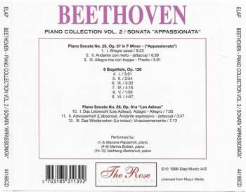 CD Ludwig van Beethoven: Piano Collection Vol. 2 / Sonata "Appassionata"