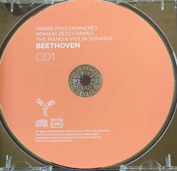 3CD/Doos Ludwig van Beethoven: Complete Sonatas For Piano & Violin