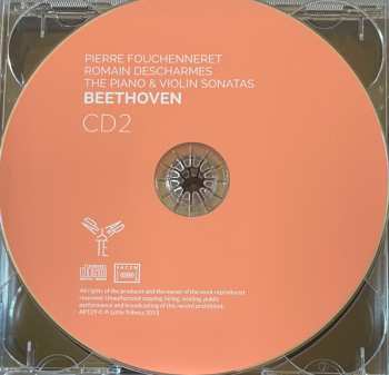 3CD/Doos Ludwig van Beethoven: Complete Sonatas For Piano & Violin