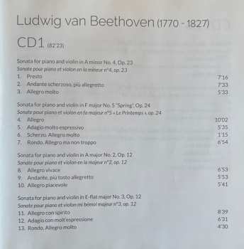 3CD/Doos Ludwig van Beethoven: Complete Sonatas For Piano & Violin