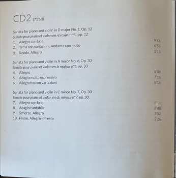 3CD/Doos Ludwig van Beethoven: Complete Sonatas For Piano & Violin