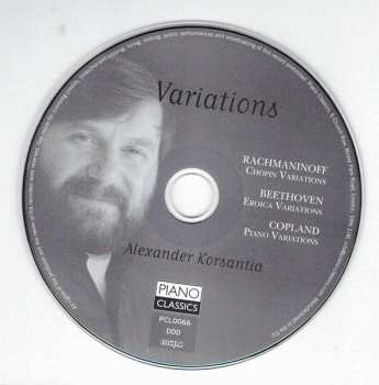 CD Ludwig van Beethoven: Eroica Variations / Chopin Variations / Piano Variations