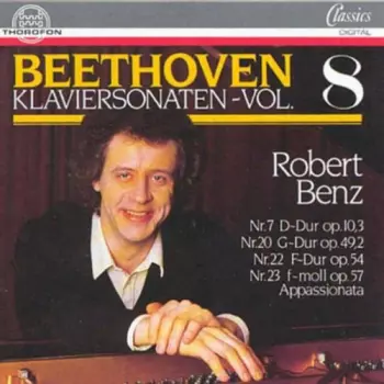 Ludwig van Beethoven: Klaviersonaten - Vol. 8: Nr. 7 D-Dur Op. 10,3 / Nr. 20 G-Dur Op. 49,2 / Nr. 22 F-Dur Op. 54 / Nr. 23 F-moll Op. 57 Appassionata