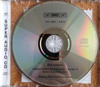 SACD Ludwig van Beethoven: Complete Works For Solo Piano - Volume 13 - The Rage Over A Lost Penny - Rondos & Klavierstücke