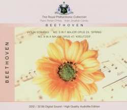 CD Ludwig van Beethoven: Violin Sonatas: No. 5 In F Major Opus 24, 'Spring' / No. 9 In A Major Opus 47, 'Kreutzer'