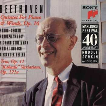 Album Ludwig van Beethoven: Quintet For Piano & Winds, Op. 16 / Trio, Op. 11 / "Kakadu" Variations, Op. 121a
