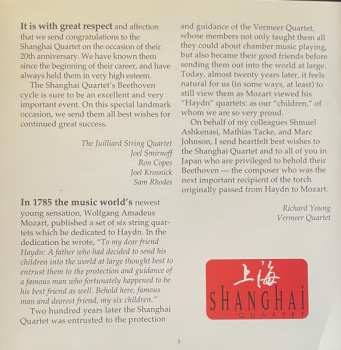 CD Ludwig van Beethoven: String Quartets Op. 59, Nos. 2 & 3 "Razumovsky"