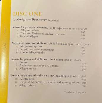 3CD Ludwig van Beethoven: Bee1h0ven . The Complete Violin Sonatas